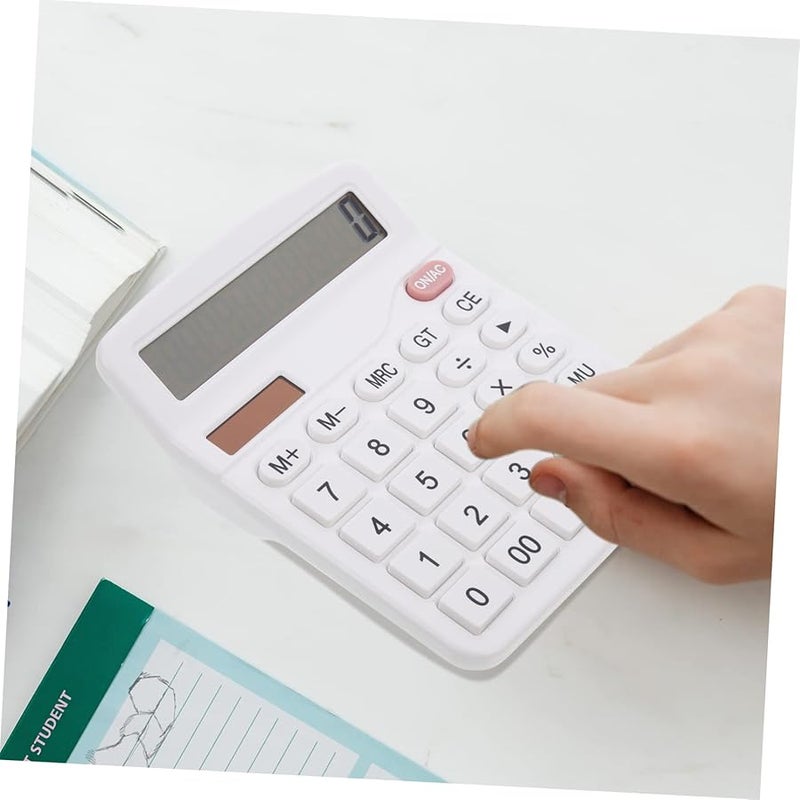 Solar Calculator For Students Office Desktop Portable Simple Function Home School Work - Image 3